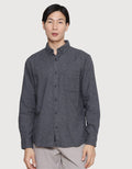 Triple Casual Look Men's Slim Fit Flannel Shirt