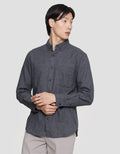 Triple Casual Look Men's Slim Fit Flannel Shirt