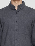 Triple Casual Look Men's Slim Fit Flannel Shirt