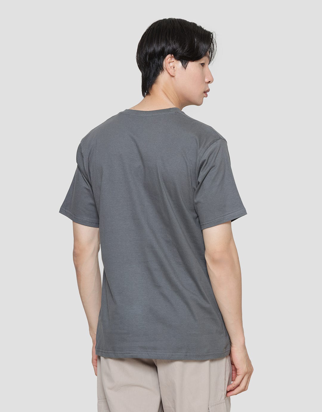 Nevada Sunset Palm Tree Kaos Casual Pria