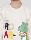 Little M Dino Towel Sweater Anak Laki-laki