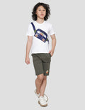 Little M Zipp Pocket Kaos Anak Laki-Laki