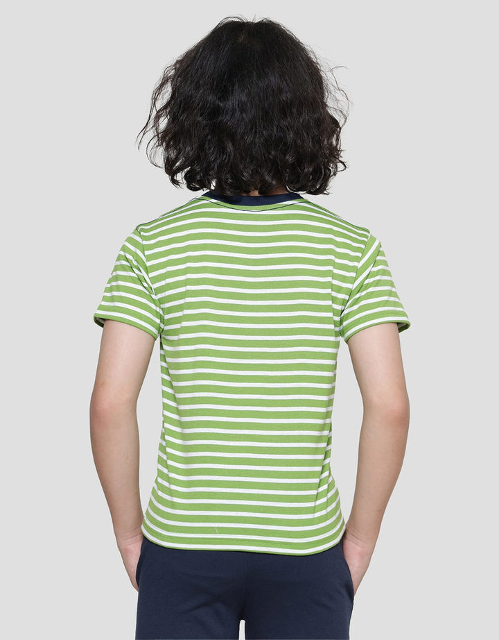 Little M Stripe Style Boys T-Shirt