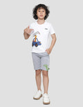 Little M Pocket Detail Kaos Anak Laki-laki
