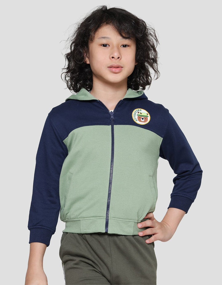 Little M Hoodie Graphic Boys Jacket