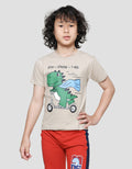 Little M Dino Print Boys Short Sleeve T-Shirt