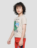 Little M Dino Print Boys Short Sleeve T-Shirt