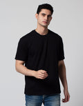 OBL BLACK ROUND NECK