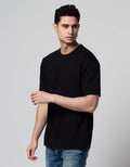 OBL BLACK ROUND NECK
