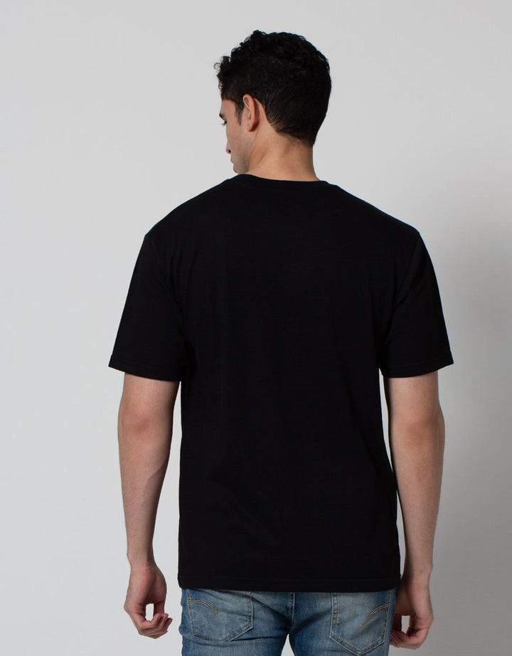 OBL BLACK ROUND NECK