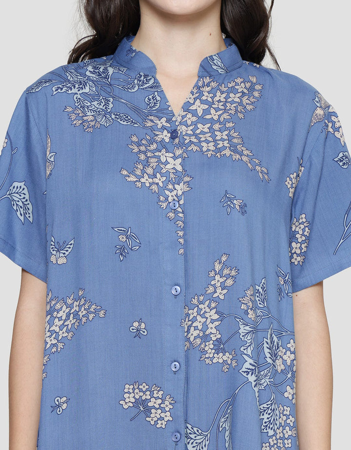 St. Yves Old Flower Dress Tidur Wanita