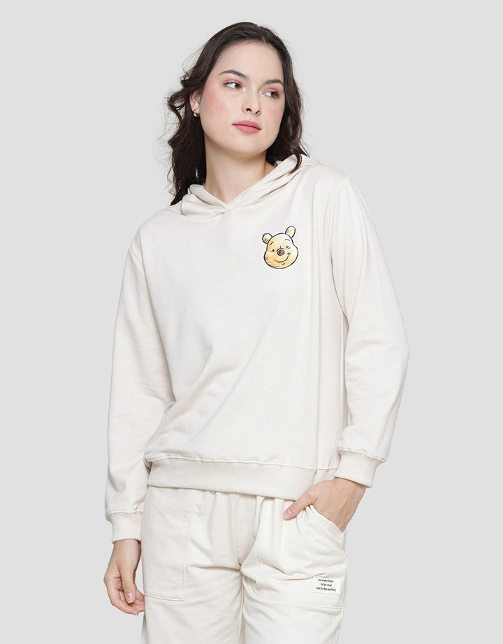 Disney Print Winnie The Pooh Sweatshirt Pull Over Wanita