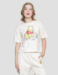 Disney Winnie The Pooh Print Kaos Wanita