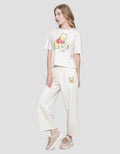 Disney Winnie The Pooh Print Kaos Wanita