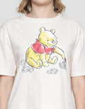 Disney Winnie The Pooh Print Kaos Wanita