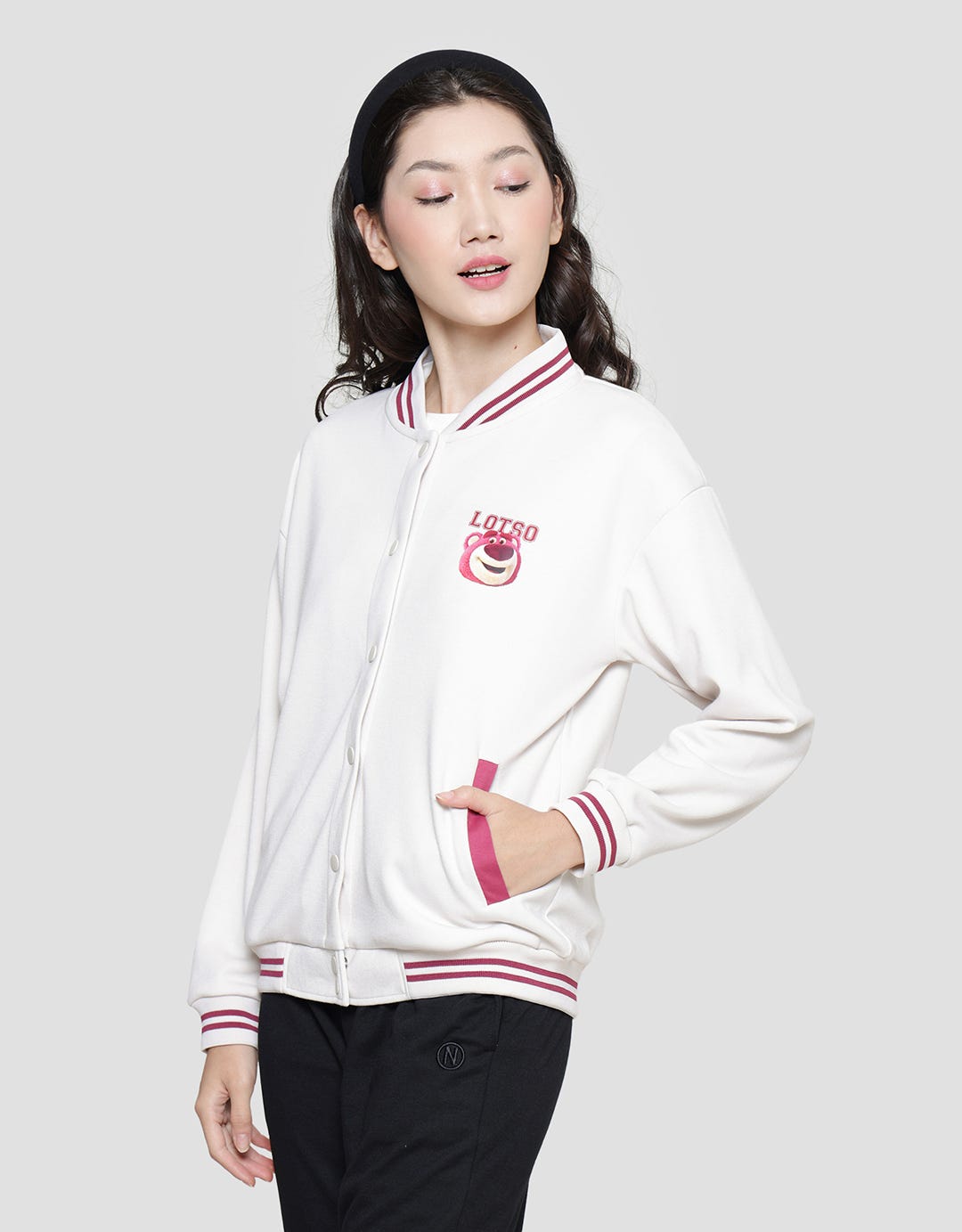 Disney Varsity Lotso Jaket Wanita