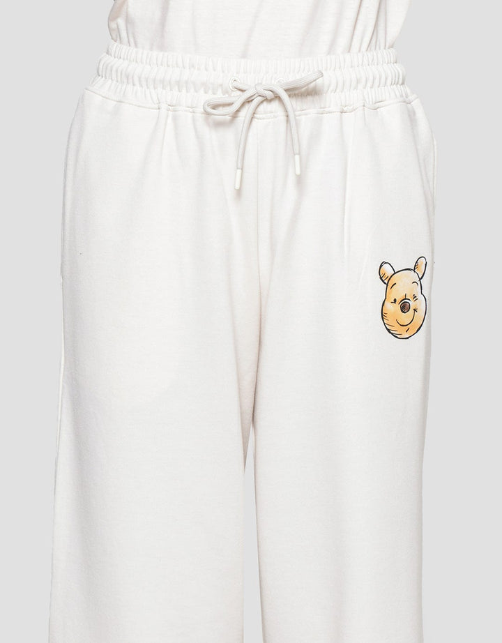 Disney Print Winnie The Pooh Celana Panjang Wanita