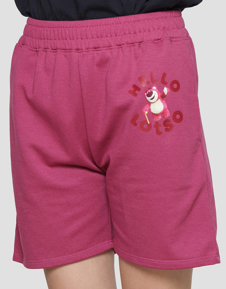 Disney Basic Print Lotso Women's Shorts