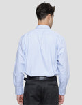 Stanley Adams Regular Solid Pointed Collar No Pocket Kemeja Pria