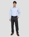 Stanley Adams Regular Solid Pointed Collar No Pocket Kemeja Pria