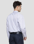 Stanley Adams Regular Solid Pointed Collar No Pocket Kemeja Pria