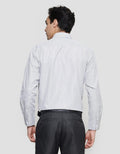 Stanley Adams Regular Stripe Kemeja Lengan Panjang Pria