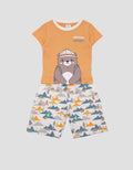 Pipiniko Bear Camp Set Pakaian Anak Laki-laki