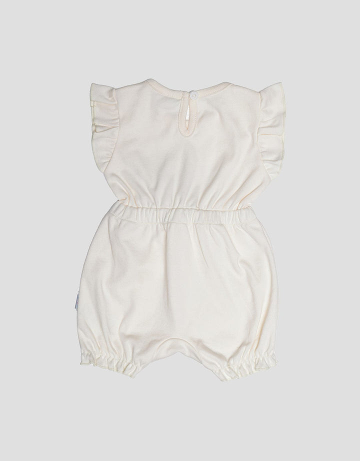 Pipiniko Bunny Happy Cream Multipack Romper Anak Perempuan