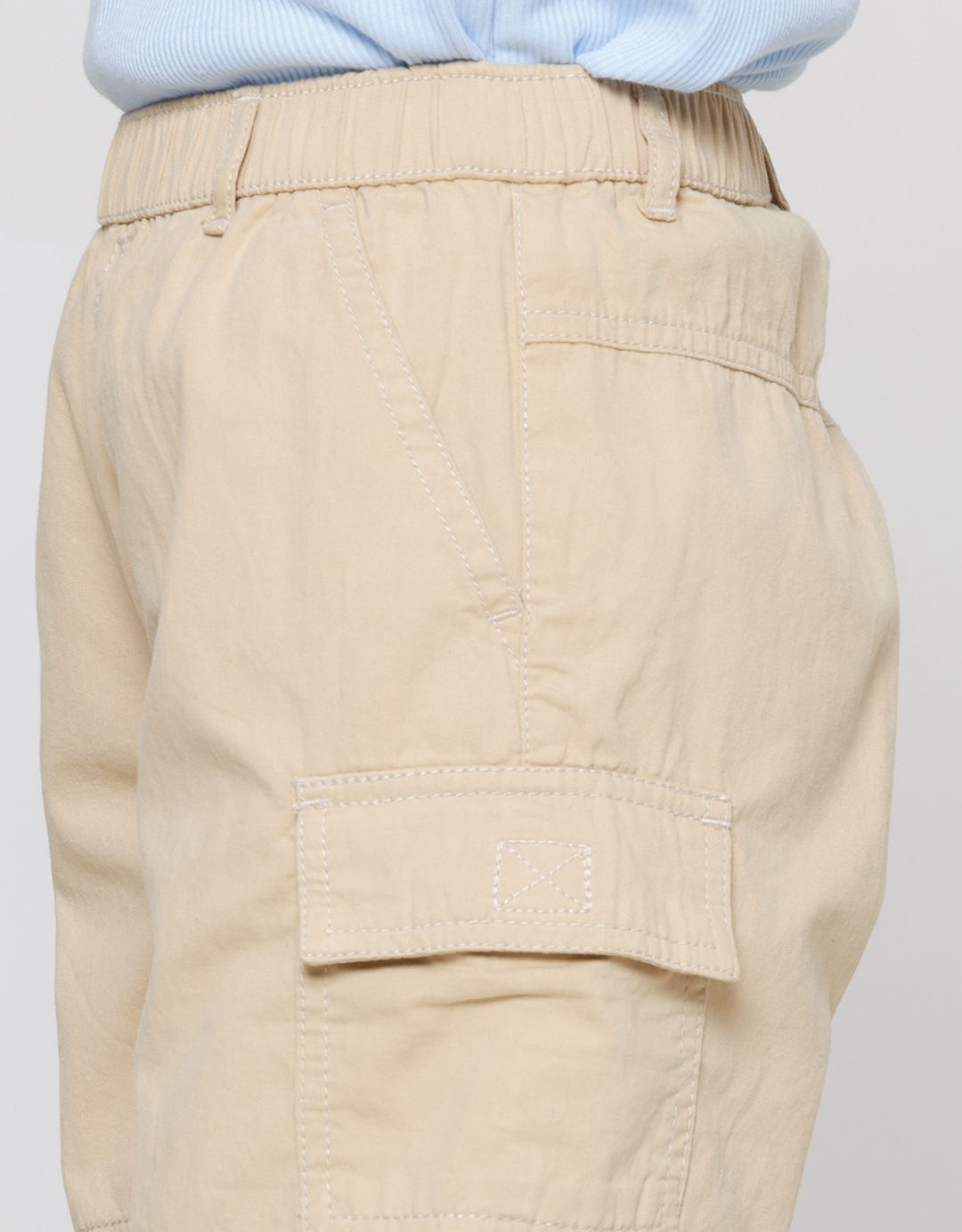 Aero Woven Cargo Pocket Stopper Girls Shorts