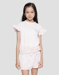 Aero Knit Babydoll Good Vibes Baju Set Anak Perempuan