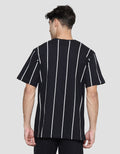 Nevada Print Stripe Vertical Varsity Men's Short Sleeve T-Shirt