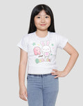 Little M Letter R For Rabit Kaos Lengan Pendek Anak Perempuan