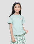 Little M Cat Heart Girls T-Shirt