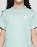 Little M Cat Heart Girls T-Shirt