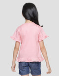 Little M Tencel Bear Girls T-Shirt