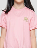 Little M Tencel Bear Girls T-Shirt