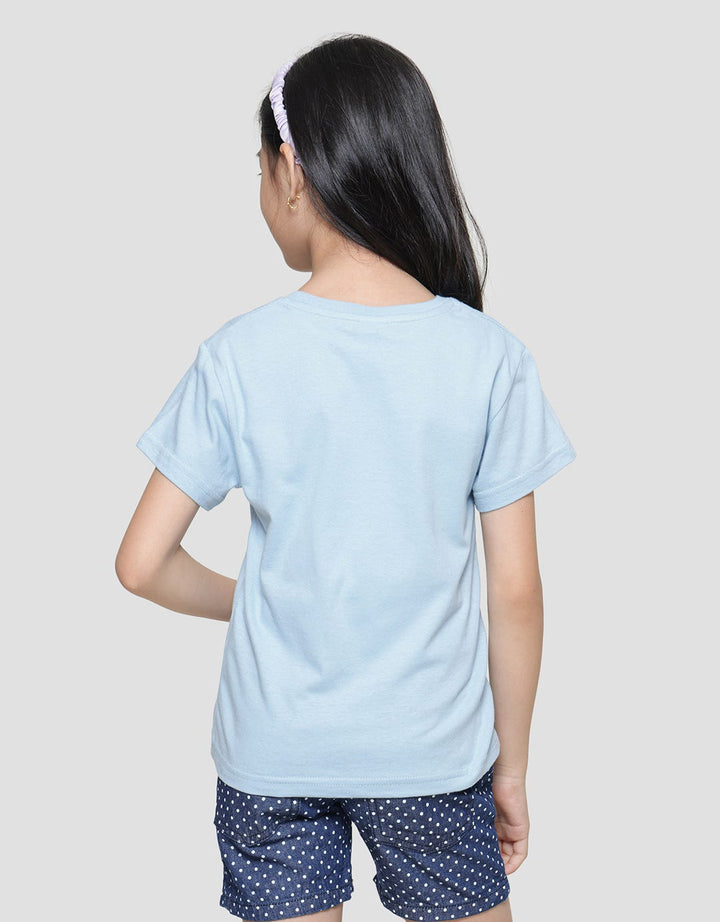 Little m Cat Meow Kaos Anak Perempuan