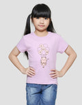 Little M Balon Cat Kaos Anak Perempuan