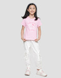 Little M Good Luck Kaos Lengan Pendek Anak Perempuan