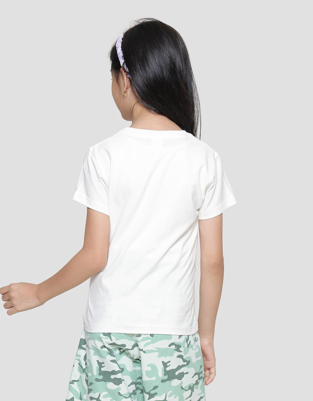 Little M Look Star And Bear Girls Short Sleeve T-Shirt