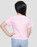 Little M Flamingo Think Pink Kaos Lengan Pendek Anak Perempuan