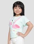Little M Flamingo Flabulous Kaos Lengan Pendek Anak Perempuan