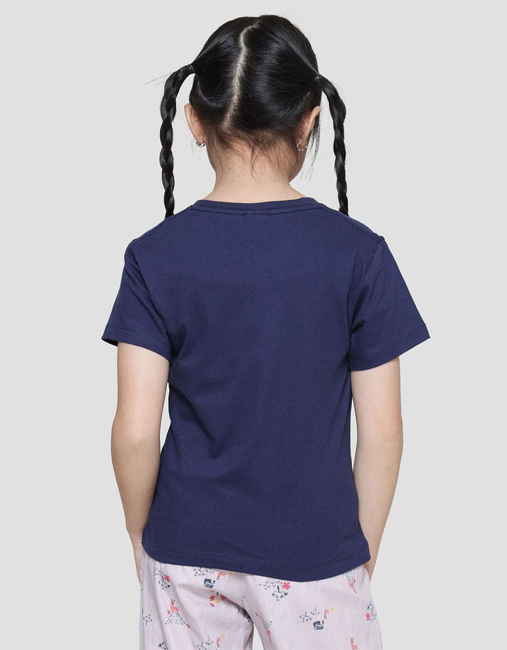 Little M Unicorn Love Kiuni Kaos Lengan Pendek Anak Perempuan