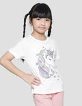 Little M Unicorn Kiuni Kaos Anak Perempuan