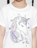 Little M Unicorn Kiuni Kaos Anak Perempuan