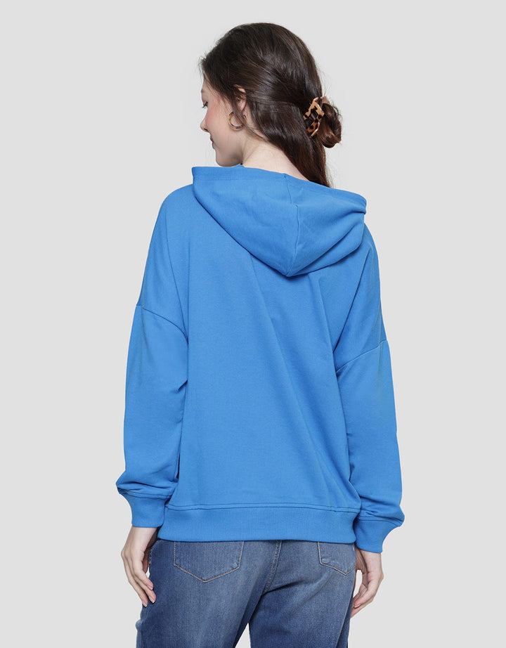 Cardinal Girl Hoodie Landscape Print Women's Sweater