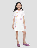 Little M Doodle Hoodie Dress Anak Perempuan