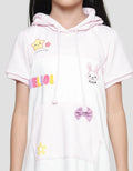 Little M Doodle Hoodie Dress Anak Perempuan