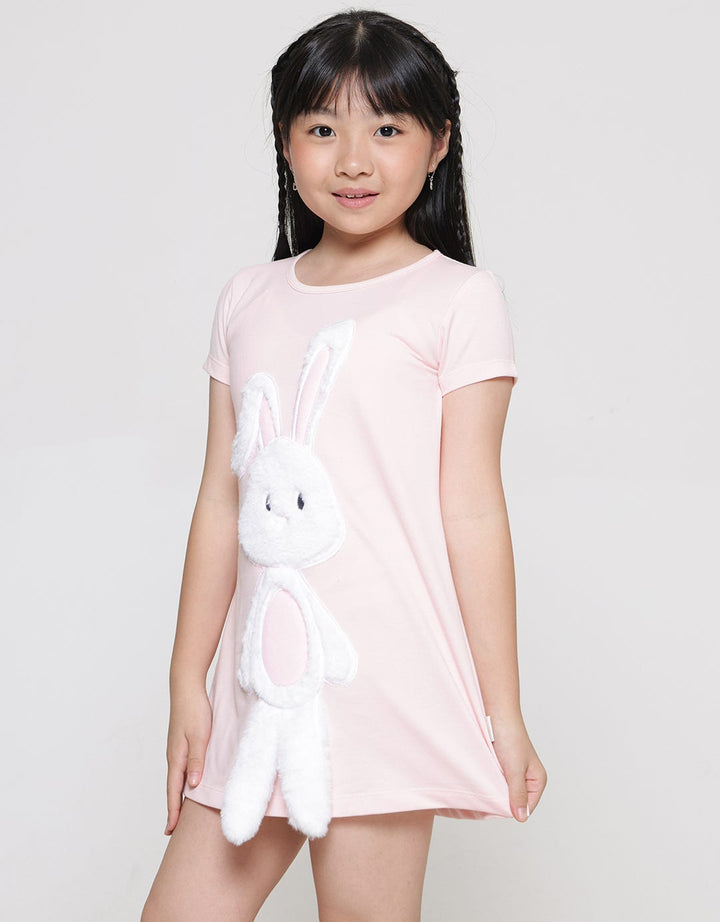 Little M 3D Big Bunny Dress App for Girls