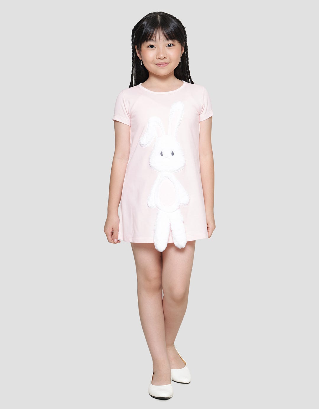 Little M 3D Big Bunny Dress App for Girls